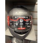 LS2 Strobe 2 matt Silver helmet 